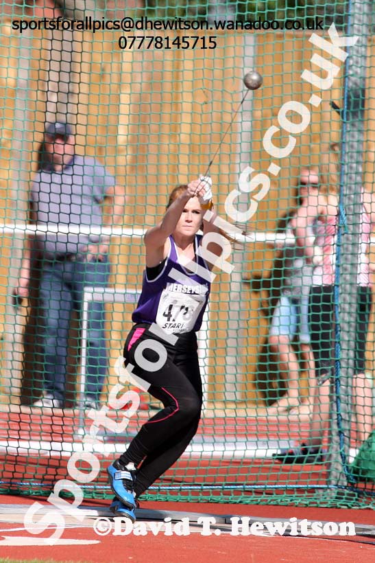 Under-17 womens hammer. Photo: David T. Hewitson/Sports for All Pics